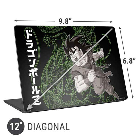 Dragon Ball Z Goku and Shenron Universal Laptop 12in (9.8 x 6.8in) Skin